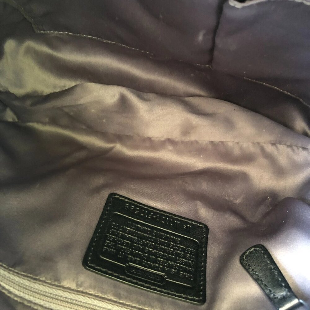 COACH Ashley Signature Purse Convertible Crossbody Shoulder Bag Monogram F17599 - Picture 11 of 11